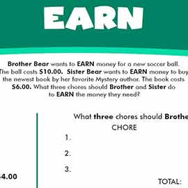Earn Worksheet